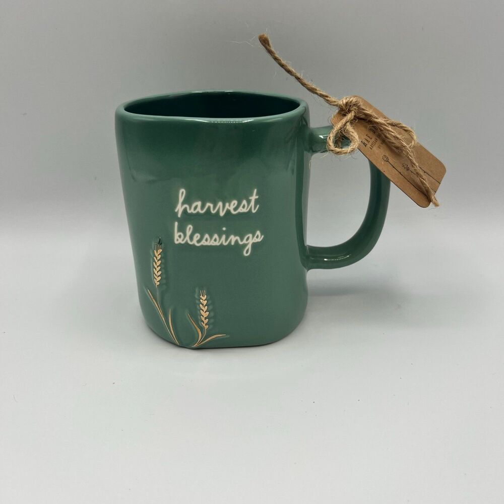 New Rae Dunn HARVEST BLESSINGS Mug